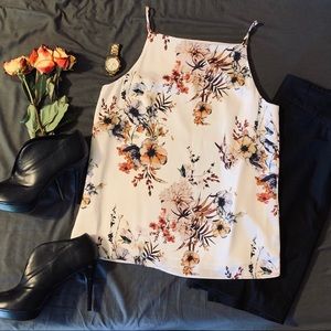 Antonio Melani spaghetti strapped blouse